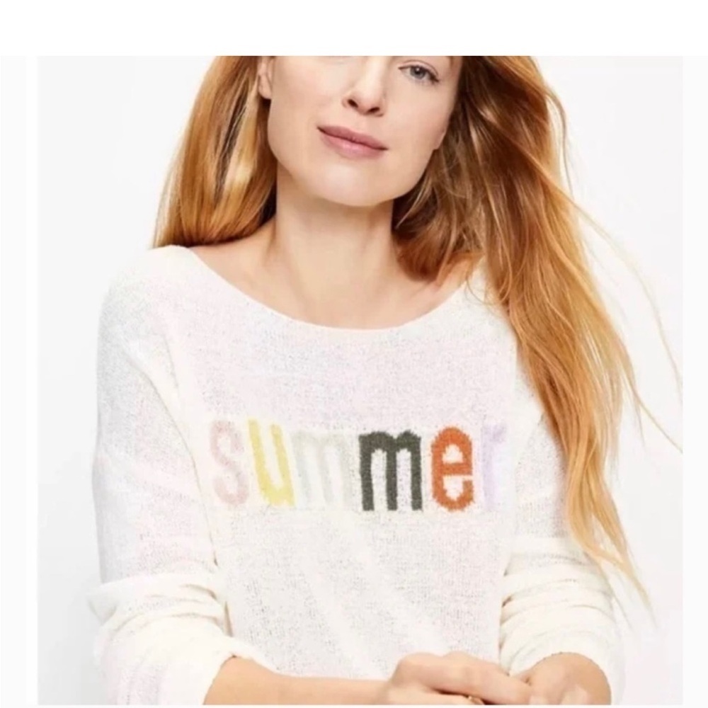 super soft lightweight “Summer” sweater! Woman’s medium - perfect for summertime - Picture 2 of 8
